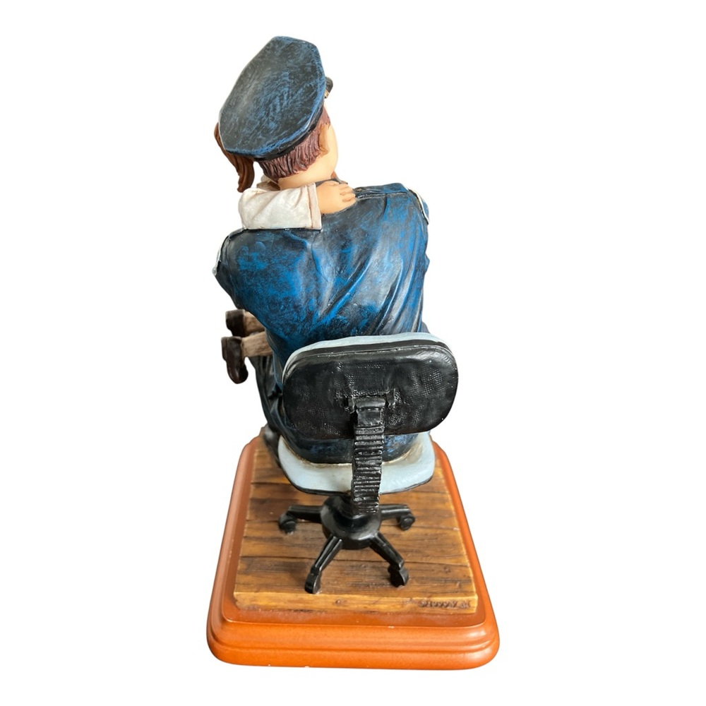 Vtg Vanmark Blue Hats of Bravery Series Daddy’s Little Girl 1999 Police - Picture 5 of 7